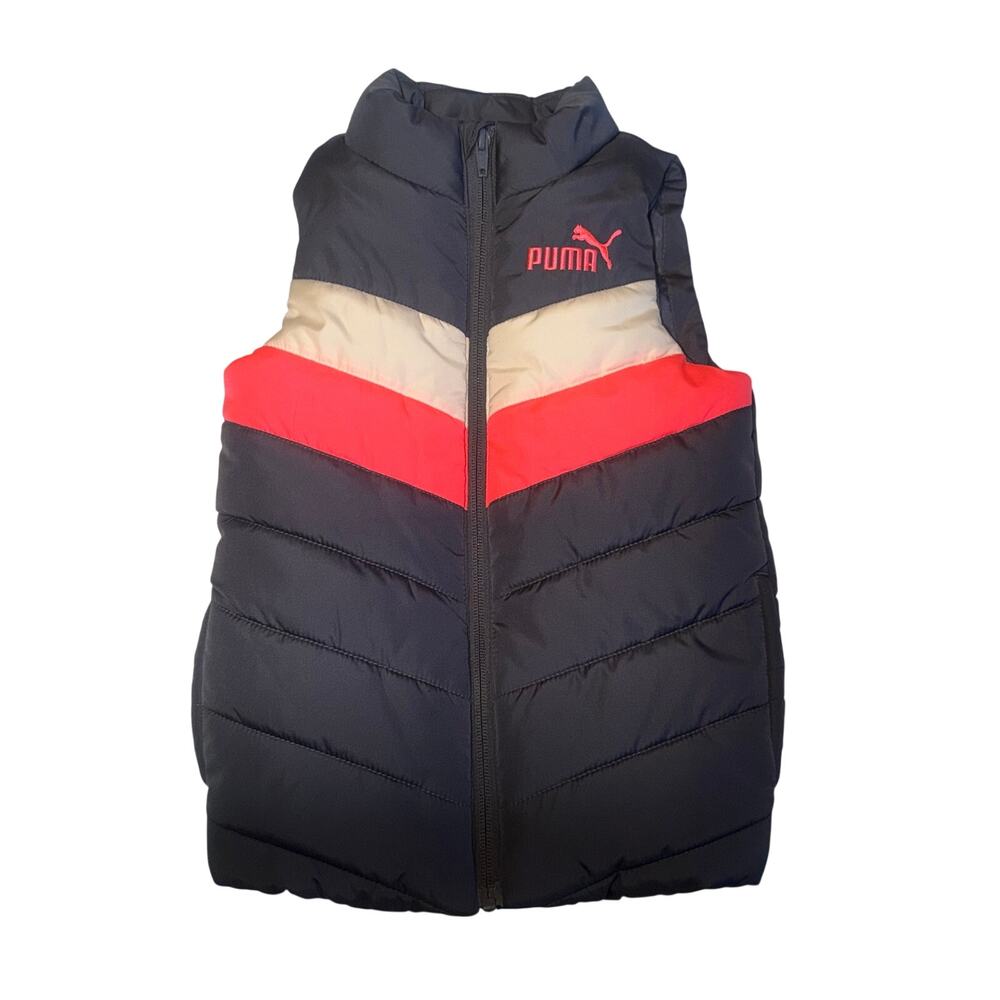 Puma kids colorful puffer jacket